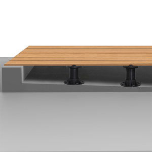 Système de support de dalle de sol <span class=keywords><strong>auto</strong></span>-<span class=keywords><strong>nivelant</strong></span> réglable en plastique pour pavés - Product Image 6