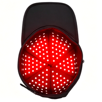 Gorra de Terapia de Luz Roja con 180 LED, 660nm 850nm, Chip 3 en 1, Infrarrojo, Dispositivo de Terapia de Luz Pulsada, Venta al por Mayor