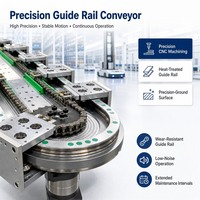 Rail de guidage en arc pour robot de soudage automatisé avec une grande stabilité et une conception anti-déformation