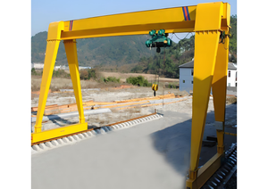 Grúa Pórtico de Viga Única Personalizada de 5, <span class=keywords><strong>10</strong></span>, 15 y 20 Toneladas, Fabricada en China, Gran Venta - Product Image 3
