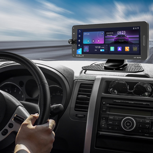 6.9 inch Xách Tay Xe MP5 Hỗ trợ không dây Airplay Apple màn hình điện thoại chiếu không dây Android Auto Carplay Máy tính để bàn Stereo - Product Image 6