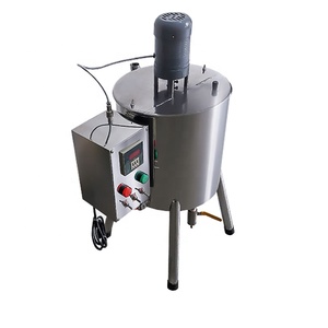 Máquina de llenado semiautomática neumática de 15 l con tanque de calentador de tolva mezcladora caliente para máquina de llenado de pasta de relleno de mantequilla - Product Image 6