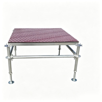 Échafaudage modulaire portable Layher Ringlock fourni par le fabricant 	 pour les événements de concerts en plein air