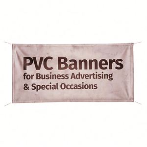 Banderoles et drapeaux en PVC vinyle pour l'extérieur, imprimés sur mesure pour la publicité, les festivals et la promotion des entreprises - Product Image 1
