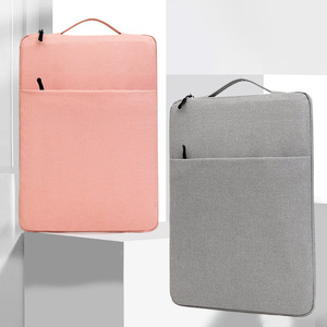 Korean Simple <b>15</b>" <b>Inch</b> Durable Lightweight Nylon <b>Sleeve</b> Case with Large Capacity Portable Shoulder Waterproof <b>Laptop</b> Bag - Product Image 6