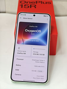 Teléfono Inteligente <span class=keywords><strong>One</strong></span> <span class=keywords><strong>Plus</strong></span> 15R Versión Global, Snapdragon <span class=keywords><strong>8</strong></span> Elite Gen 5, Pantalla AMOLED de 6.83'' y 165Hz, OxygenOS 16, Batería de 7400mAh, Teléfono para Juegos - Product Image 6