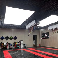 4S Atelier de réparation automobile Éclairage LED Usine Prix de gros Garage Beauty Soft Film Light Box pour l'éclairage publicitaire