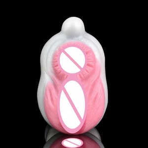 YOCY Cow's Vagina Male Masturbator Pocket Pussy Fantasy Vaginal Anal Dual Channel Cow Vaginal Animal Vagina Sex <b>Toys</b> <b>for</b> <b>Men</b> - Product Image 4