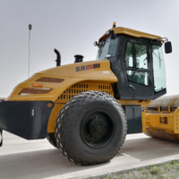 Mini rouleau compresseur Shantui SR10 10 tonnes, rouleau vibratoire pour route, rouleau quad tout-terrain avec structure robuste
