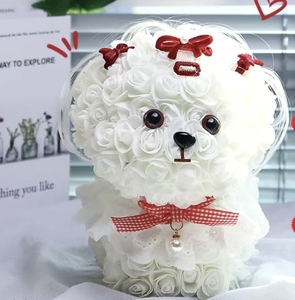 Quà Tặng Ngày Valentine cho các cô gái: hoa bất tử marzis, bó hoa chó, gửi đến sinh nhật của bạn bè tốt nhất có ý nghĩa - Product Image 6