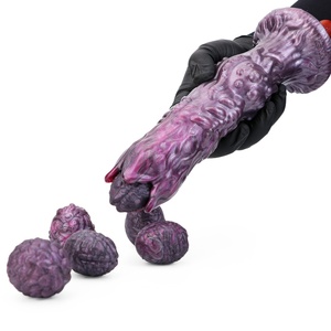 N-MR5313 Silicone Fantasy Ovipositor with 6 Eggs for Long Term Kink Comfort Beginner Hand Push Ovipositor for Vagina Training - Product Image 3