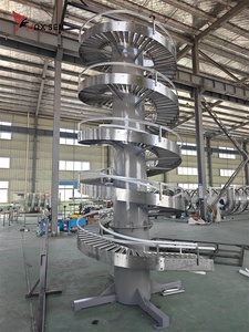 Malları indirmek için özelleştirilmiş <span class=keywords><strong>Spiral</strong></span> kaldırma konveyör sistemi dikey yerçekimi <span class=keywords><strong>Spiral</strong></span> makaralı konveyör - Product Image 5