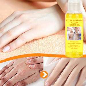 強い皮むき油肌トーンナックルホワイトニング余分な強さ黄色皮むき油ダークスキン用 - Product Image 4