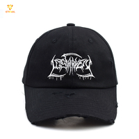 Personnalisable Papa Chapeau Rouge 3D Broderie Logo Brodé À La Main Dot Argyle Fruit Élégant Chapeaux Gorras Baseball Oxford Popeline
