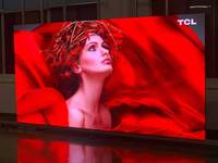Pantalla LED Digital portátil para interiores, pantalla de publicidad a todo Color, P2.5 P3