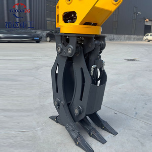 360 graden draaibare dubbele cilinder graafbak met hoog koppel motoronderdelen voor precisie materiaalhandling - Product Image 1