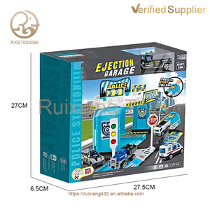 Approvisionnement d'usine Science bricolage Ept incroyable éjection Garage <span class=keywords><strong>jeu</strong></span> jouets parkings ensemble stockage roue libre moulé sous pression voitures jouets - Product Image 3