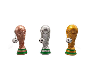 Llavero <span class=keywords><strong>3D</strong></span> con Forma de Trofeo, Aleación de Zinc, Amuleto, Regalo para Fanáticos del Fútbol, Evento Deportivo, Impermeable, Pintado a Mano, Recuerdo para Fanáticos y Coleccionistas - Product Image 1