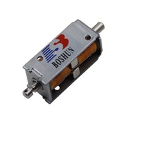 Solénoïde bistable à verrouillage linéaire professionnel miniature 12V CC / 24V CC pour équipement électrique