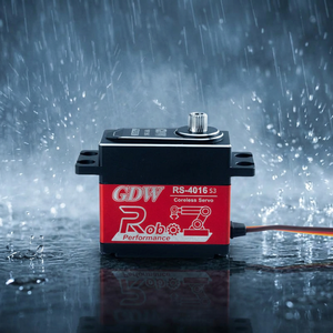 GDW RS‑4016 43KG เซอร์โวดิจิตอลสำหรับงานหนัก เกียร์เหล็กเปลือกโลหะเต็มรูปแบบสำหรับเครื่องบิน RC โดรน RC รถ แขนหุ่นยนต์ อะไหล่ - Product Image 1