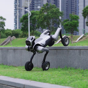 Robot chien bionique à 4 pattes sur roues TechStar personnalisé, IA intelligente open source, éducation STEM pour enfants, performance commerciale, <span class=keywords><strong>sécurité</strong></span> - Product Image 4