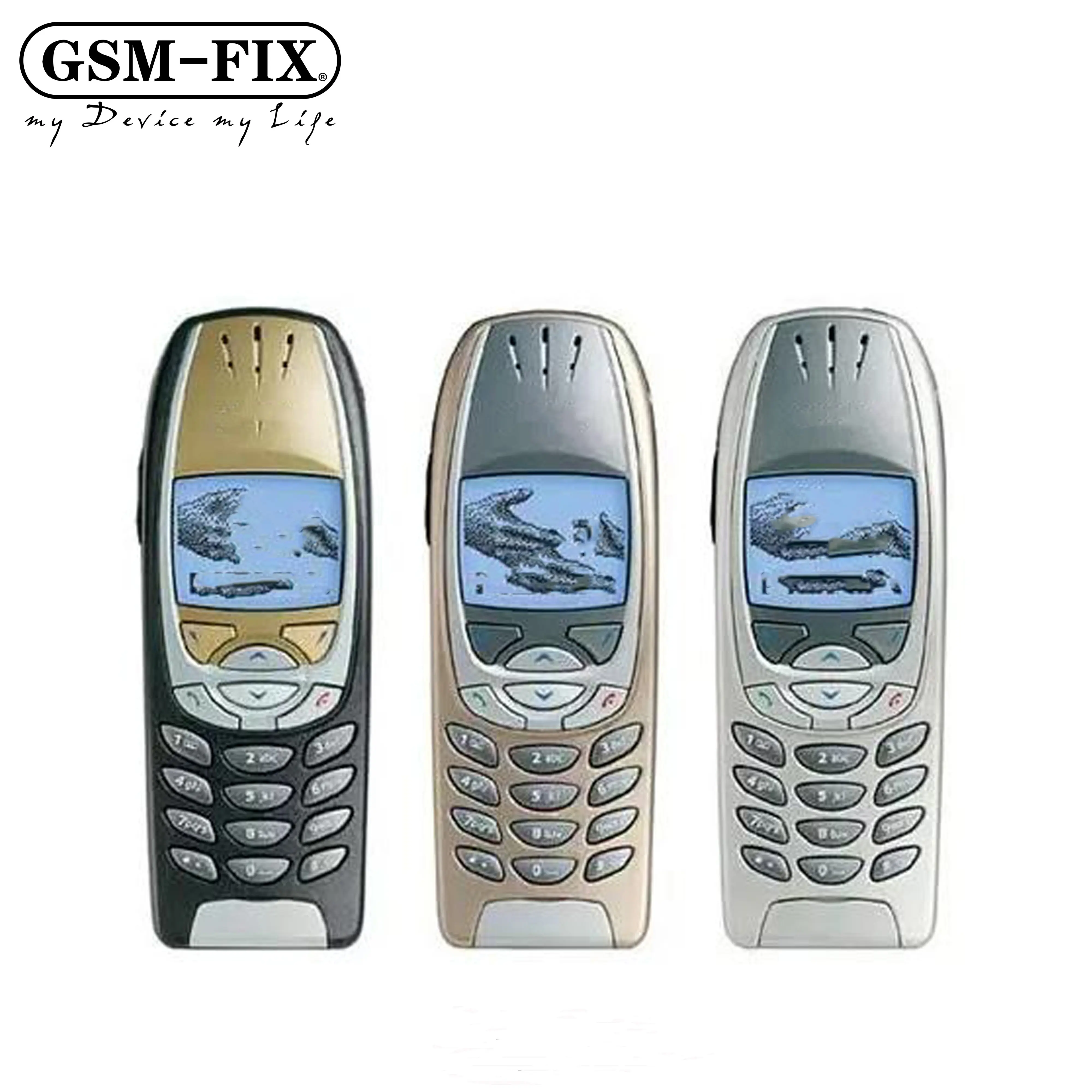 GSM-FIX cho Nokia 6310i mở khóa ban đầu siêu giá rẻ GSM Thanh mở khóa GSM thanh di động điện thoại di động