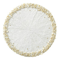 Vente directe d'usine traitement et tapis perlé personnalisé fait à la main tasse Matdishes disque Pad dîner drapeau tapis de Table thé tapis de Table 126
