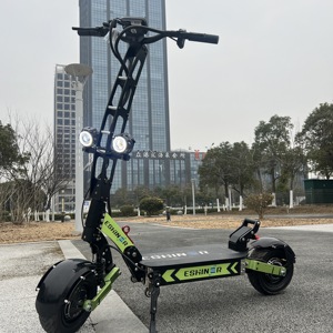 Patinete Eléctrico ESHINER de Alto Rendimiento con Doble Motor de 6000W, Plegable, Todoterreno, Alcance de 60-120km, 60V, con Desbloqueo NFC - Product Image 6