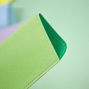 Cá nhân Sunglass gói cho bán buôn Hot kẹo màu PVC Tùy chỉnh in kính Mắt kính mát mềm Pouch PU Leather trường hợp - Product Image 4