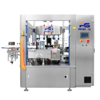 Machine d'étiquetage automatique à colle thermofusible pour étiquettes OPP BOPP, alimentation par bobine rotative et linéaire