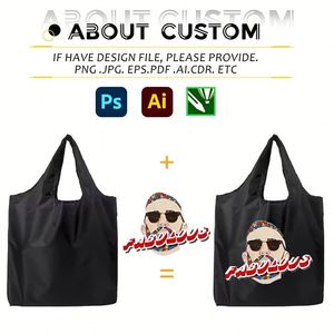 Bolsa de Compras Reutilizable de Poliéster para el Mercado de Agricultores, Personalizable con Impresión de Logotipo, Venta al Por Mayor de Fábrica - Product Image 3