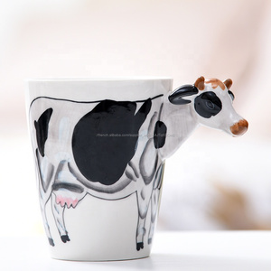 Cochon Chien Flamant Chat Loup Renard Chèvre Histoire Panda <span class=keywords><strong>Dragon</strong></span> <span class=keywords><strong>Ball</strong></span> Hibou Enceinte Animal Dessin Animé 3D <span class=keywords><strong>Tasse</strong></span> En Céramique - Product Image 5