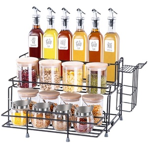 <span class=keywords><strong>ชั้น</strong></span>วางขวดเครื่องปรุงแบบครบชุดในครัว,ที่ใส่มีดขวดแก้วขวดใส่น้ำมันขวดเครื่องปรุงลิ้นชักดึง<span class=keywords><strong>สาม</strong></span><span class=keywords><strong>ชั้น</strong></span> - Product Image 1