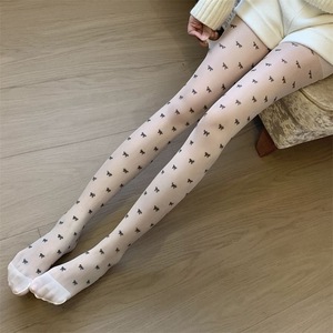 Black Silk Red Butterfly Sheer Stockings 15D Thin Nylon Women Transparent Summer Style - Product Image 4