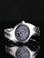 Montre à quartz rétro Y2K de luxe pour hommes Crash Melting Twisted Abstract Distorted Curved Wrist Reloj Hombre