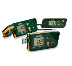 อุปกรณ์บันทึกข้อมูลความชื้นแบบ USB RHT35จาก Extech 0.1ถึง99.9% RH 300 1100 hPa USB รักษาอุณหภูมิความชื้นสำหรับ HVAC Mo - Product Image 2