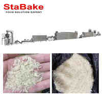 Chaîne de production complète de machines GACC pour riz de konjac, shirataki, glucomannane et snacks de tofu de konjac