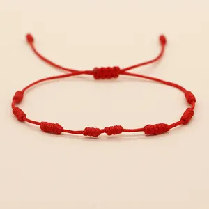 Go2boho Bohemian Verstelbare Geweven Armbanden Wax Touw Ketting Veel Geluk Handgemaakte Sieraden Kerstvakantie Geschenken Voor Vrouwen