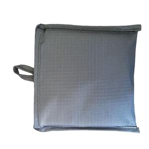 Bán Buôn Tái Sử Dụng Mua Sắm Túi Xử Lý Cô Gái Sang Trọng Cho Phụ Nữ <span class=keywords><strong>Nylon</strong></span> Mylar T-Shirt Thùng Rác Màu Đen Bóng Rổ Túi - Product Image 5