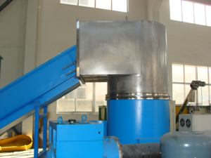 Ligne de recyclage de film plastique de déchets de PE PP/machine de granulation/ligne de granulation/plastifiant - Product Image 3