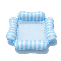 Flotteurs gonflables pour piscine, chaise flottante pour piscine avec siège en maille rafraîchissante, radeau flottant portable pour piscine