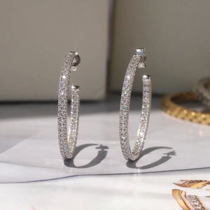Orecchini a Perno Geometrici Rotondi per Donne, Accessori per Orecchie Semplici per Uso Quotidiano - Product Image 5