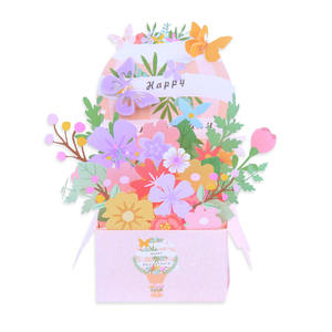 Tarjeta <span class=keywords><strong>de</strong></span> Felicitación 3D Emergente <span class=keywords><strong>de</strong></span> Papel con Diseño <span class=keywords><strong>de</strong></span> Mariposa para el Día <span class=keywords><strong>de</strong></span> la Madre, para Esposa, Mamá, Hija, <span class=keywords><strong>Hermana</strong></span>, Aniversario, <span class=keywords><strong>Cumpleaños</strong></span> - Product Image 4