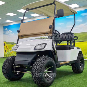 Nouvelle Voiturette de Golf Électrique 2026 à Châssis en Aluminium, 4 Places, Moteur AC, Batterie au Lithium, Pare-Brise pour Transport sur les Terrains de Golf, les Complexes Hôteliers et les Villas - Product Image 2