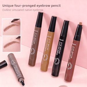 <span class=keywords><strong>Crayon</strong></span> à sourcils micro de haute qualité avec 4 pointes, noir et <span class=keywords><strong>brun</strong></span>, rehausseur de sourcils, longue durée, imperméable - Product Image 3