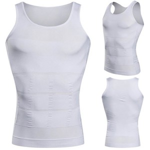 Chaleco adelgazante <span class=keywords><strong>para</strong></span> hombre, ropa interior adelgazante, moldeador de cuerpo, corsé Ceñidor de cintura, chaleco moldeador <span class=keywords><strong>para</strong></span> hombre, ropa moldeadora de Cuerpo Adelgazante <span class=keywords><strong>para</strong></span> Barriga - Product Image 4