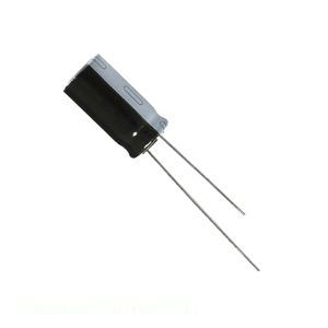 ตัวเก็บประจุแบบ Through Hole CAP ALUM 100UF 20% 100V RADIAL 100 uF รุ่น SMG100VB101M10X20LL จากผู้ผลิต - Product Image 1
