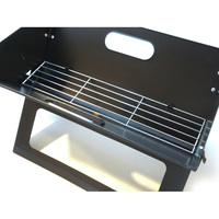 Barbecue portable mini pliable au charbon de bois, facile à transporter, modèle en fer EMI-44GD, fabriqué en Chine, directement du fabricant