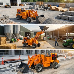 Cargadora WGZN con Función de Nivelación Automática, Accionada por Diésel, con Control Preciso de la Cuchilla para una Distribución Uniforme de Materiales - Product Image 4