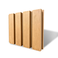 Panneaux muraux cannelés modernes en WPC, vente en gros d'usine, pour magasins de détail et murs extérieurs, fourniture de décoration imperméable